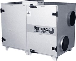 Приточно-вытяжная установка Ostberg HERU 400 S RWR - фото 13621