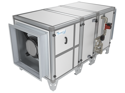 Приточная установка с водяным охладителем Breezart 8000 Aqua W - фото 23603