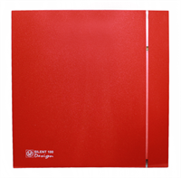 Накладной вентилятор Soler Palau SILENT-100 CRZ RED DESIGN 4C